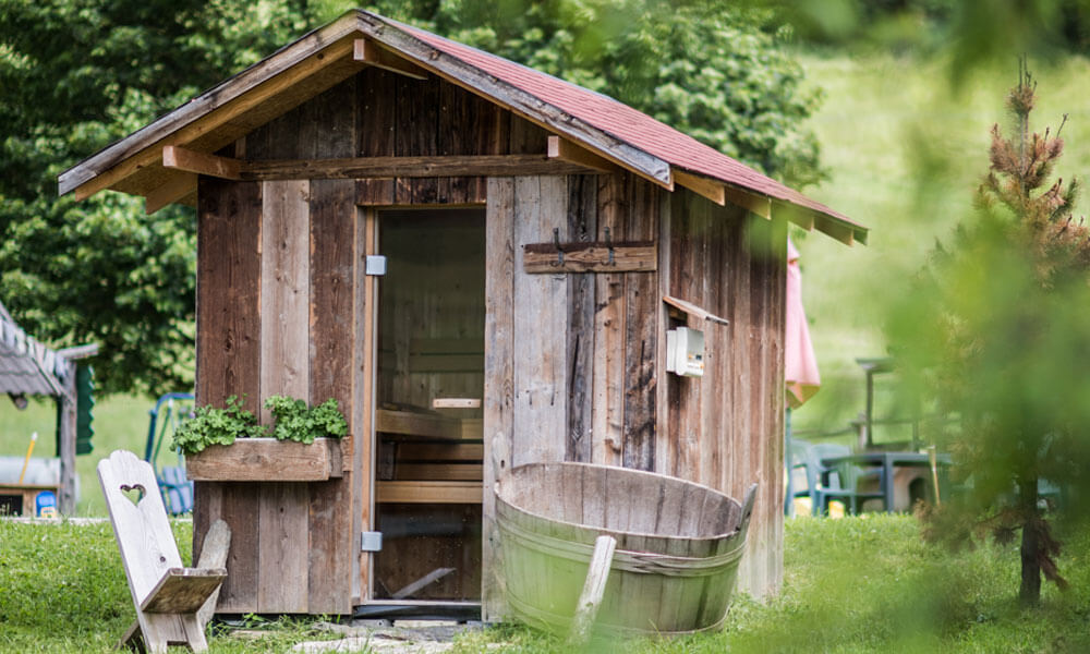 Our saunas & massages: Sources of rest and relaxation