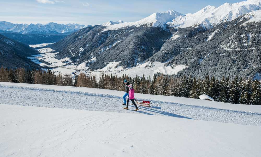 Ski vacation on the Plan de Corones 
